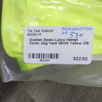 Lycra Helmet Cover, bag *new
