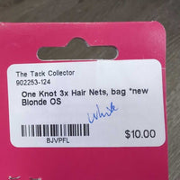 2 Hair Nets, tie, bag *new

