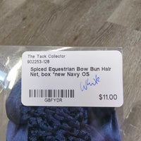 Bow Bun Hair Net, box *new
