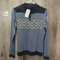 LS Sweater, 1/4 zip, tags *new

