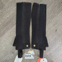 JUNIORS Neoprene Half Chaps, Bag *new
