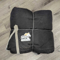 Med? High Neck Winter Blanket, 2 legs *gc/fair, clean, residue, faded, repairs, 0 wpf, stains, rubs, pilly, snags, frays
