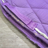Thick Quilt Jumper Pad, piping *fair, clean, holey edges, pills, rubs, faded, mnr puckers, stains, hair
