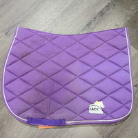 Thick Quilt Jumper Pad, piping *fair, clean, holey edges, pills, rubs, faded, stains, mnr puckers, hair
