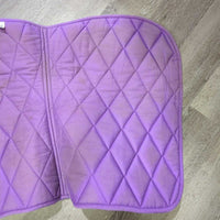 Thick Quilt Jumper Pad, piping *fair, clean, holey edges, pills, rubs, faded, stains, mnr puckers, hair
