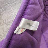 Thick Quilt Jumper Pad, piping *fair, clean, holey edges, pills, rubs, faded, stains, mnr puckers, hair
