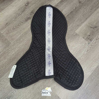 Shimmable Quilt & Non-Slip Half Pad *xc, clean, mnr hair & pulled threads
