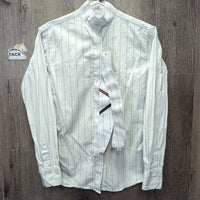 LS Button Up Show Shirt, 2x collar *vgc
