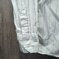 LS Button Up Show Shirt, 2x collar *vgc
