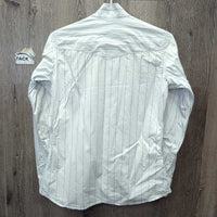 LS Button Up Show Shirt, 2x collar *vgc
