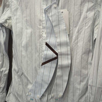 LS Button Up Show Shirt, 2x collar *vgc
