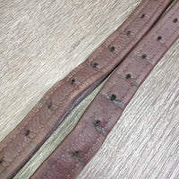 Soft Nylon Lined Stirrup Leathers *1: gc, clean, rubs, stains, dents & 1: fair, clean, torn, rubs
