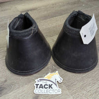 Wrap Around Neoprene Bell Boots, velcro *gc/fair, holey, rubs, stains, curled edges, stains
