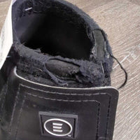 Wrap Around Neoprene Bell Boots, velcro *gc/fair, holey, rubs, stains, curled edges, stains
