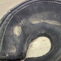 Wrap Around Neoprene Bell Boots, velcro *gc/fair, holey, rubs, stains, curled edges, stains

