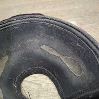 Wrap Around Neoprene Bell Boots, velcro *gc/fair, holey, rubs, stains, curled edges, stains
