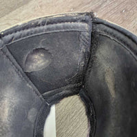 Wrap Around Neoprene Bell Boots, velcro *gc/fair, holey, rubs, stains, curled edges, stains
