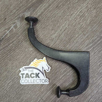 Hvy Double Wall Mount Hook *gc, scrapes, scratches, dent
