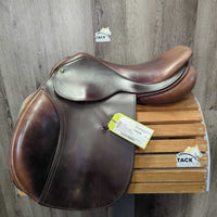 16.5" MW *5.25" County Stabilizer Close Contact, 2 Billet Guards, Green County Cover, Wool Flocking, Med Front Blocks, Rear Gusset Panels, Flaps: 14.5"L x 12.5"W Serial #: 2 99042308 16-1/2 W
