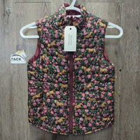 Reversible Quilt Vest *vgc clean, cut tag
