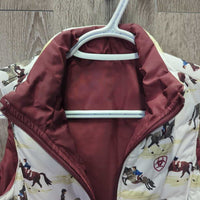 Reversible Quilt Vest *vgc clean, cut tag, mnr residue
