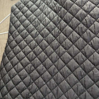 JUNIORS Quilt Vest, Zippers *gc, clean, puckers, threads, lint, pills
