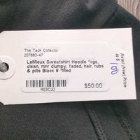 Sweatshirt Hoodie *vgc, clean, mnr clumpy, faded, hair, rubs & pills
