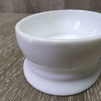"Hunter Pony" Procelain Jewellery Dish & Lid *gc, mnr stains?dirt, chip
