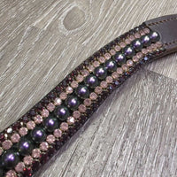 Curved Bling Browband *new, No tags
