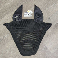 Crochet Ear Bonnet Fly Veil, 3x Bling, 2x Piping *new, 0 tags
