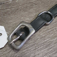 Bling & Padded Leather Dog Collar *new, dirt?stained buckle
