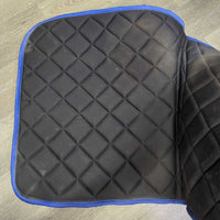 Quilt Satin Dressage Pad, 2x piping *new, 0 tags
