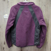 Hvy Fleece Jacket, zipper *gc, v.clumpy, hairy, dirty
