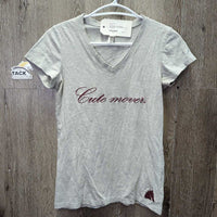 SS Shirt "Cute Mover" - Equi-Products *gc, mnr stains, pilly
