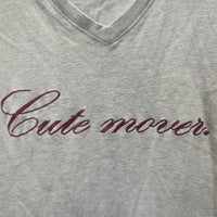 SS Shirt "Cute Mover" - Equi-Products *gc, mnr stains, pilly
