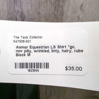 LS Shirt *gc, mnr pilly, wrinkled, linty, hairy, rubs
