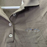 SS Polo Shirt, 1/4 button up, bling *xc/vgc
