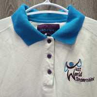 SS Polo Shirt, 1/4 button *vgc, hairy, older
