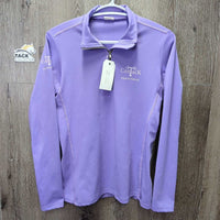LS Unlined Base Shirt, 1/2 zip *new, 0 tags
