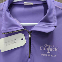 LS Unlined Base Shirt, 1/2 zip *new, 0 tags
