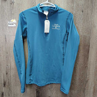 LS Lined Base Shirt, 1/2 zip *new, 0 tags
