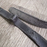 1 Thin Leather Spur Strap *gc/fair, clean, bent, peeling
