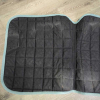 Quilt Mesh Dressage Pad *vgc, clean, mnr hair, dirt, pills, rubs, curled edges
