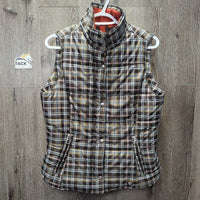 Puffy Vest, zip & snaps *like new
