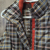 Puffy Vest, zip & snaps *like new
