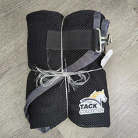 Nylon Mesh Scrim Sheet, tail *vgc, mnr dirt, hair, threads, rubs
