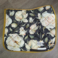 Quilt Satin Dressage Pad, 1x piping, bag *new, 0 tags, v. mnr snag
