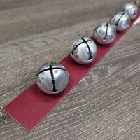 5 Bell Door?Wall Leather Hanger, Twine Rope * *xc/like new
