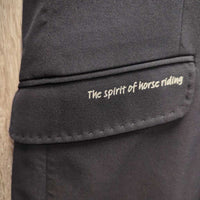 Technical Show Jacket, Rubber Buttons, Clear Garment Bag *xc, v.mnr marks?stains inside, older?

