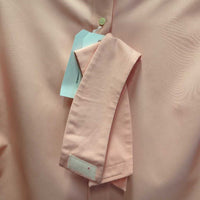 LS Show Shirt, 2x Velcro Collars *vgc/xc, mnr seam puckers, cuff rubs & stains, older
